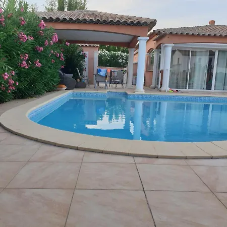 Villa Notre Dame Plain Pied Avec Piscine Privee 8 Personnes La Crau Extérieur photo